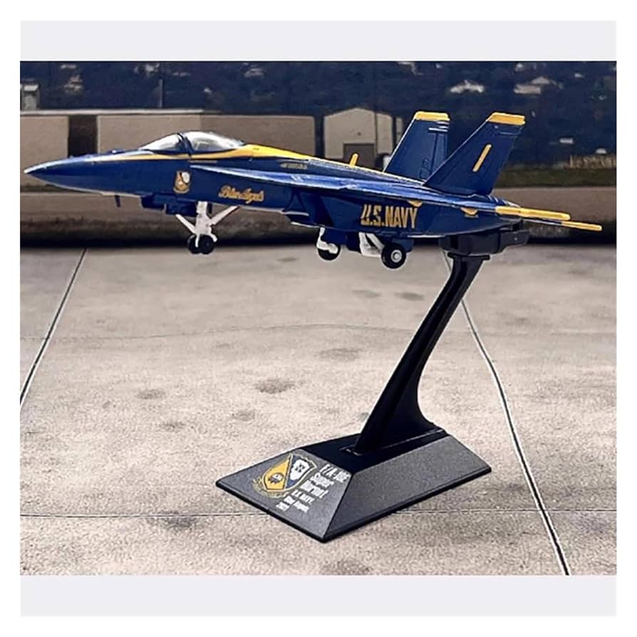 Amazon | 金属製飛行機模型 ダイキャスト 1:144スケール 海軍 F